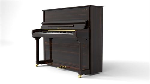 Kayserburg KA3XT-SLE Artist Upright Piano - Straight Lined Ebony Polished