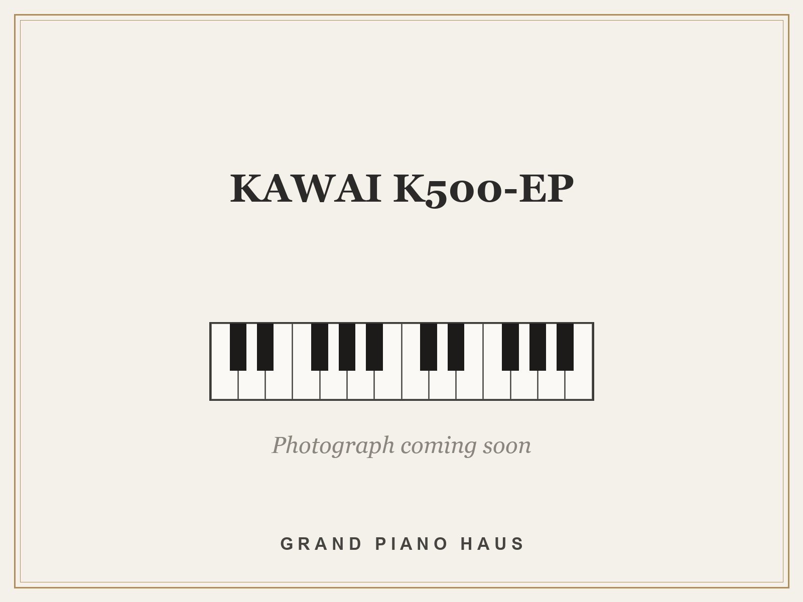 KAWAI K500-EP
