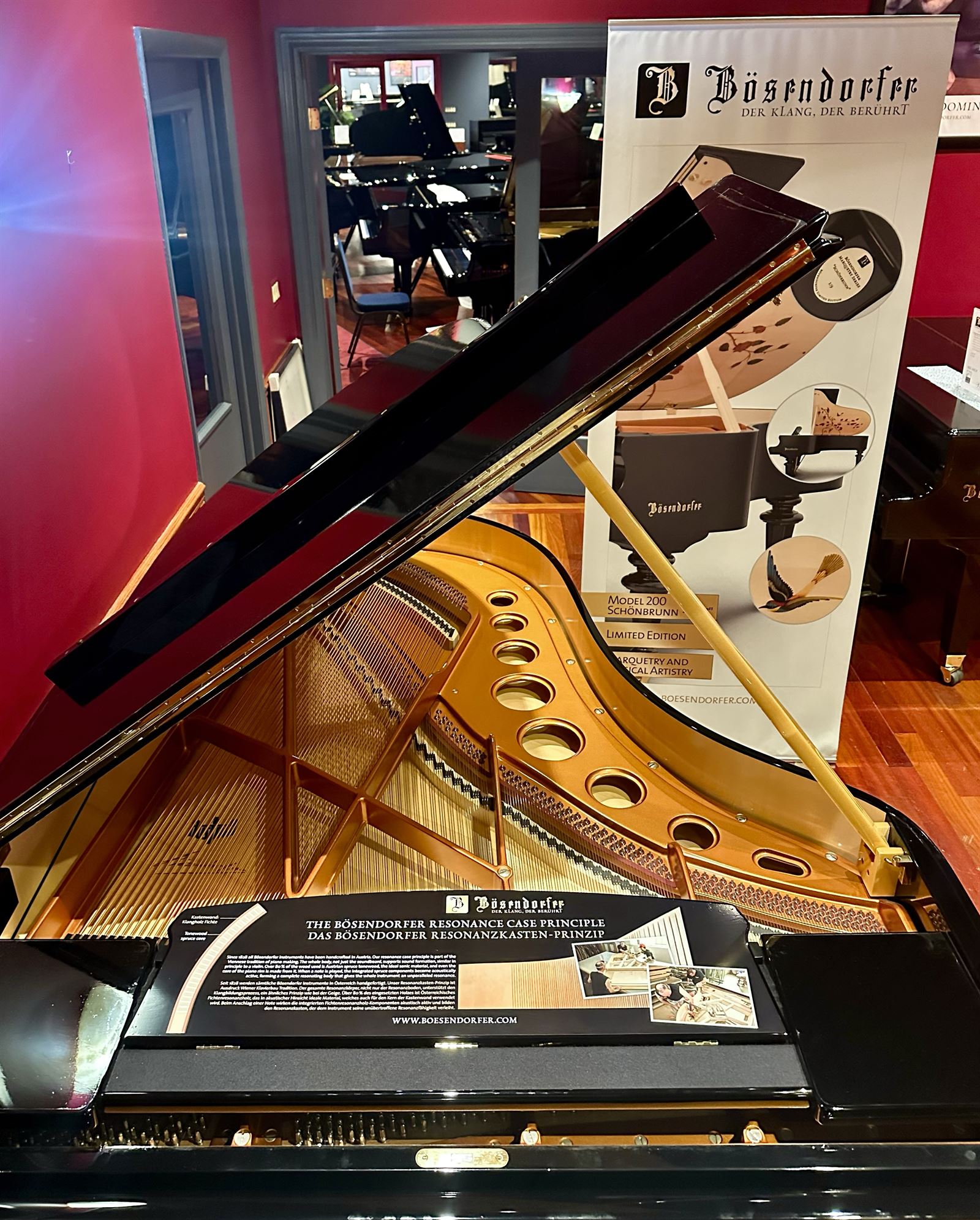 Bösendorfer 200 Schönbrunn Limited Edition Grand  - No. 9 of 9 6ft 7"
