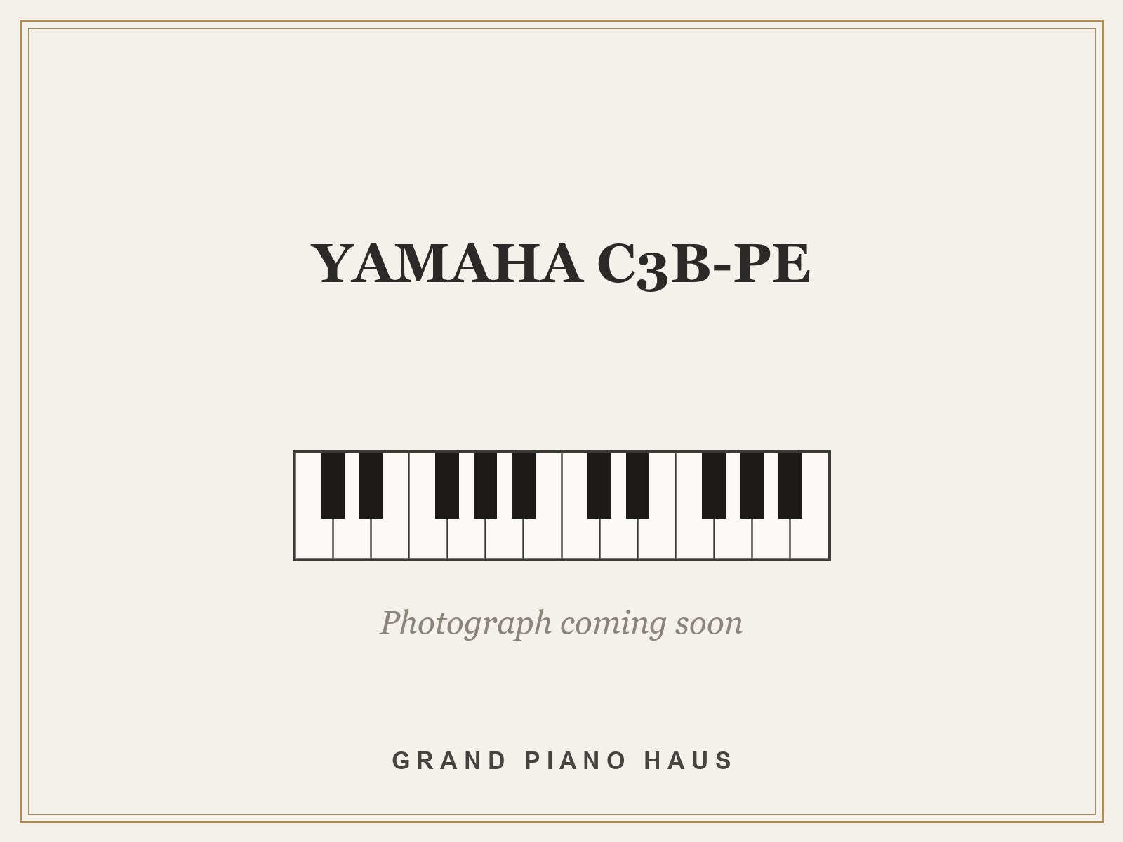 YAMAHA C3B-PE