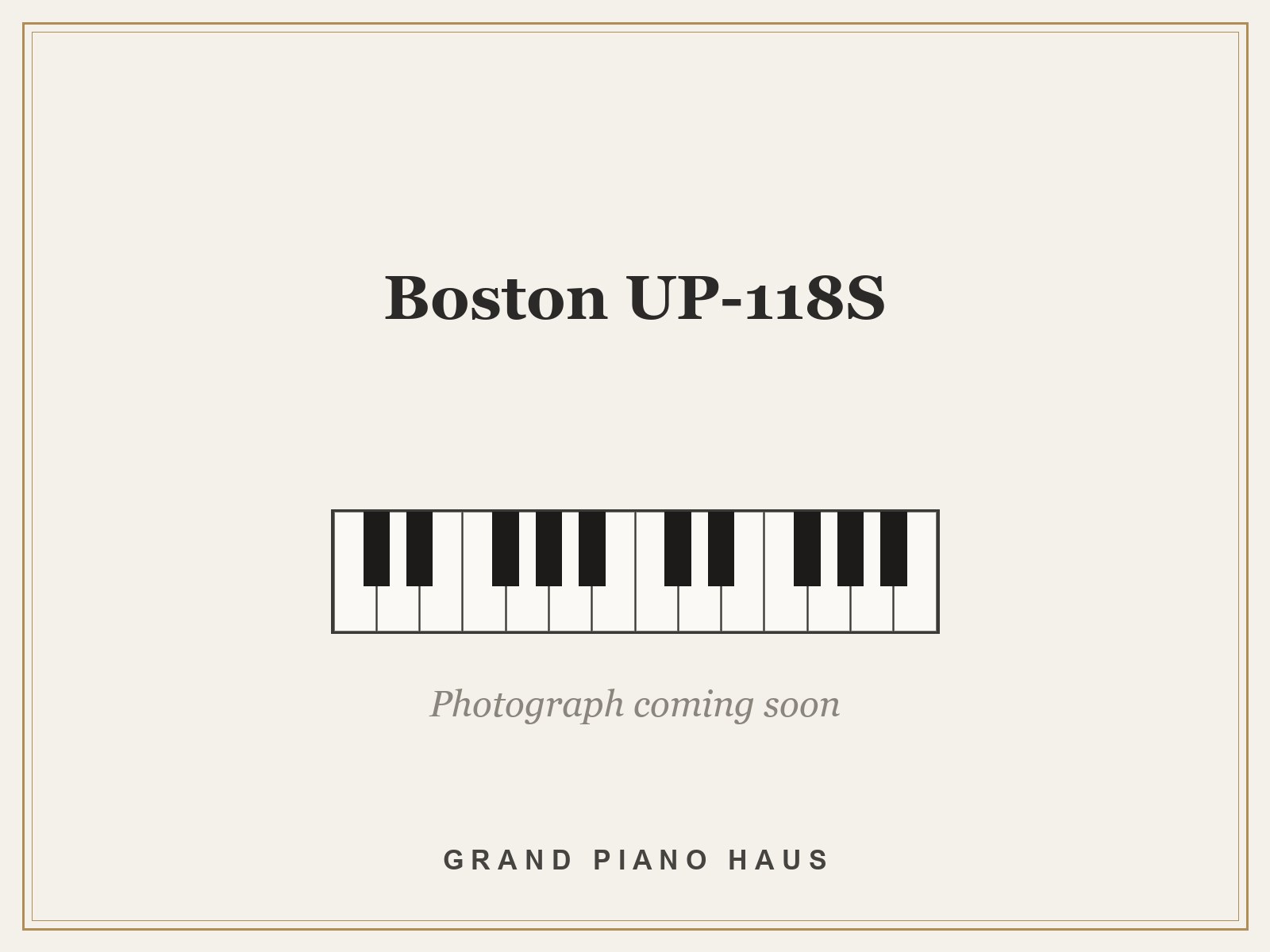 Boston UP-118S