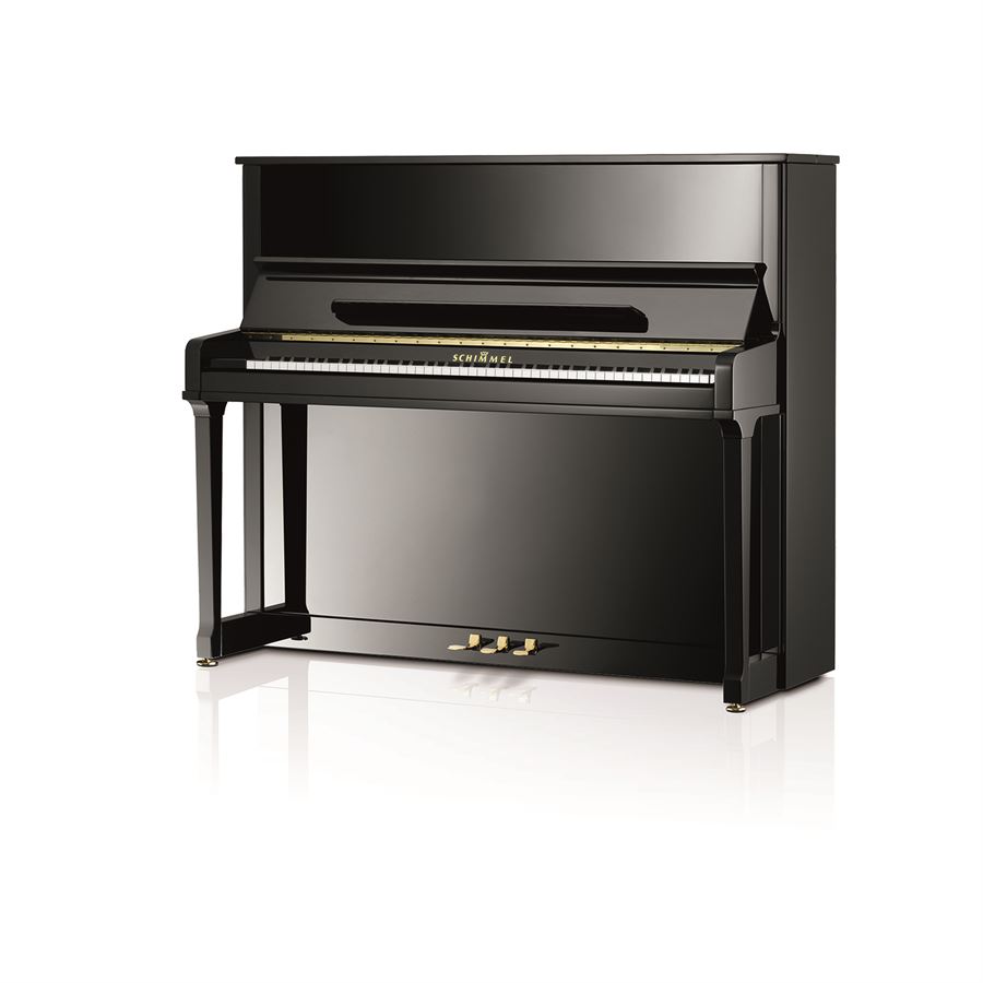 Schimmel Classic C126-TEP Upright Piano - Polished Ebony