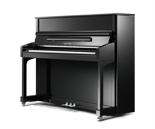 Kayserburg KA3X-PE Artist Upright Piano - Polished Ebony