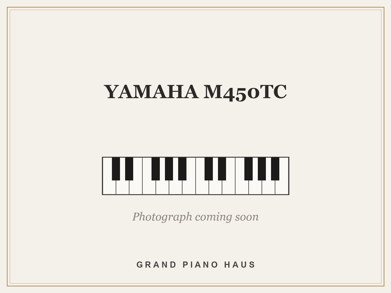 YAMAHA M450TC