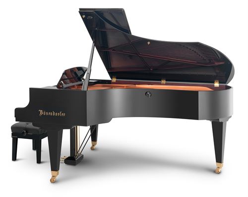 Bösendorfer 225-PE 7ft 4" Semi-Concert Grand _ Polsihed Pyramid Mahogany