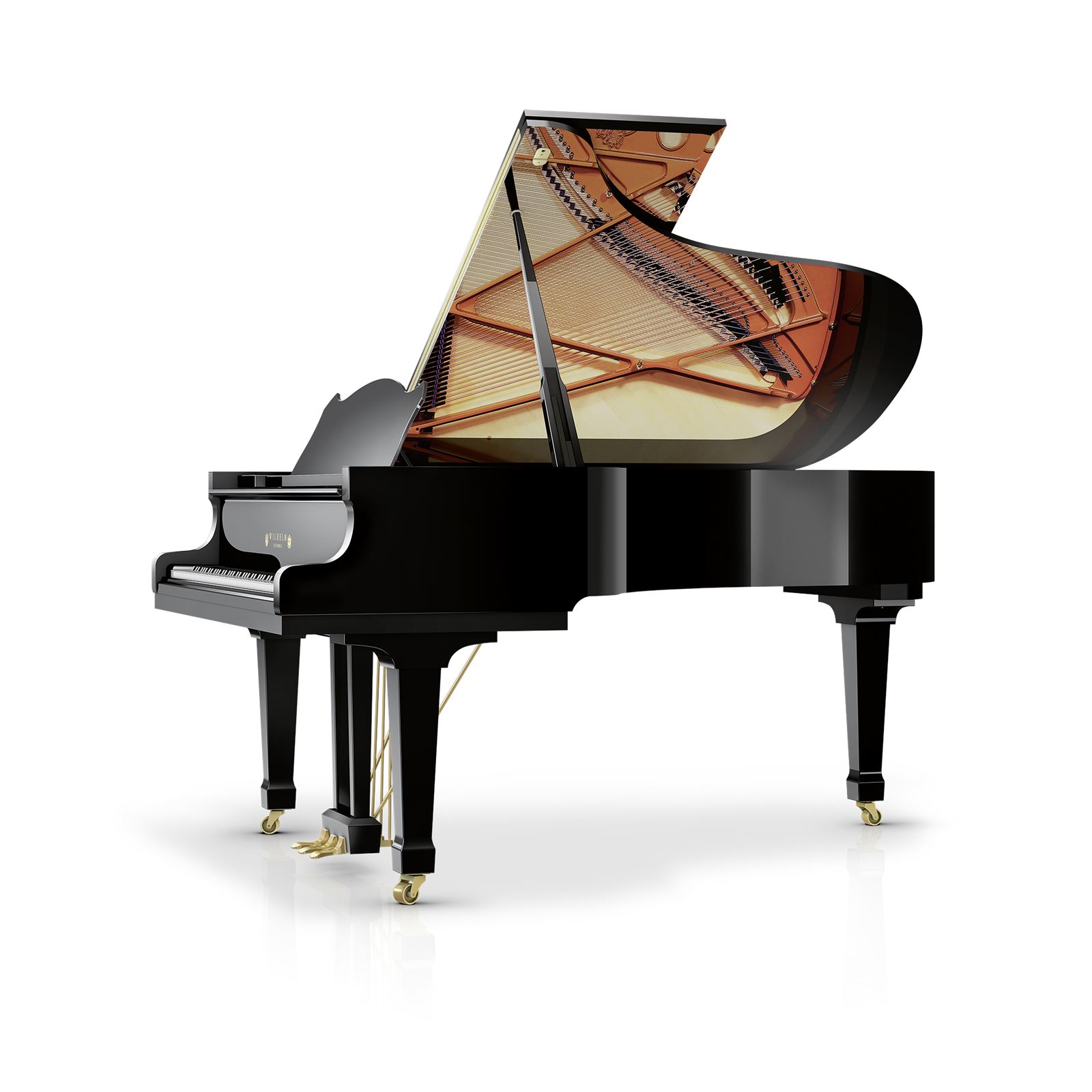 Wilhelm Schimmel W206-TEP - Polished Ebony