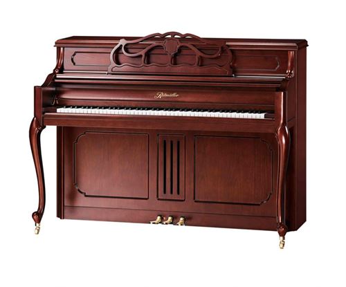Ritmüller UP110RB1-SCH Upright Piano - French Provintial Satin Cherry