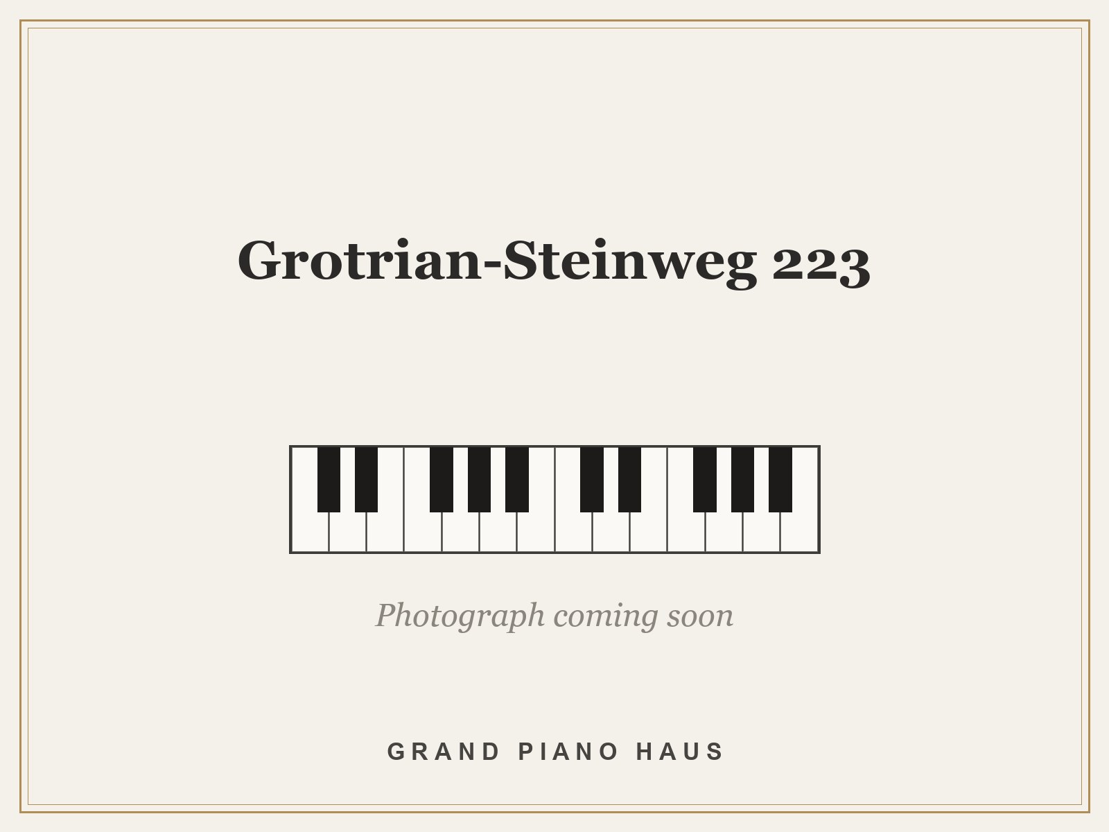 Grotrian-Steinweg 223
