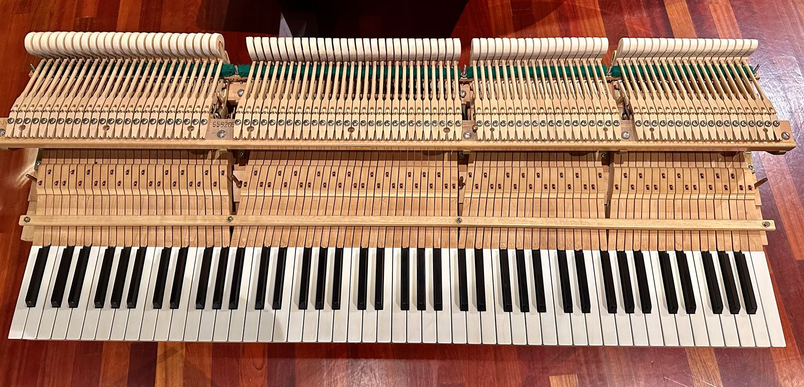 Grotrian-Steinweg 223 7'3" Semi-Concert Grand Piano – Restored – Ivory c.1985