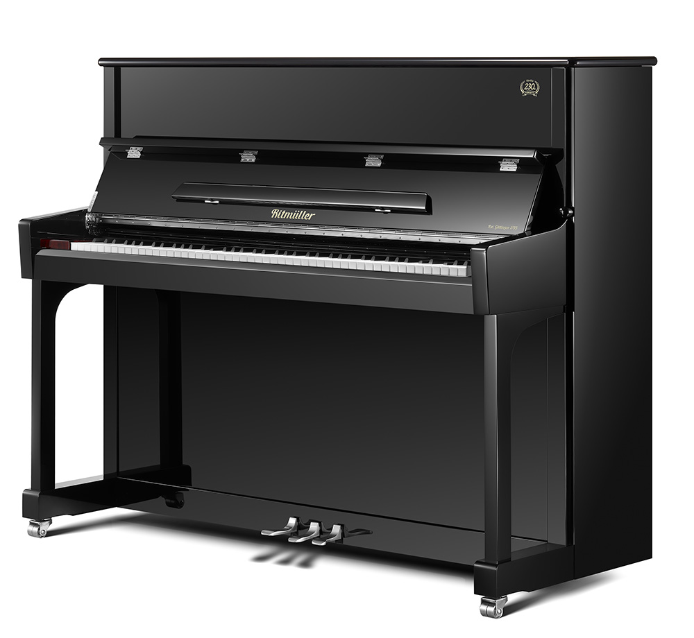 Ritmüller RZ9-PE Upright Piano - Polished Ebony