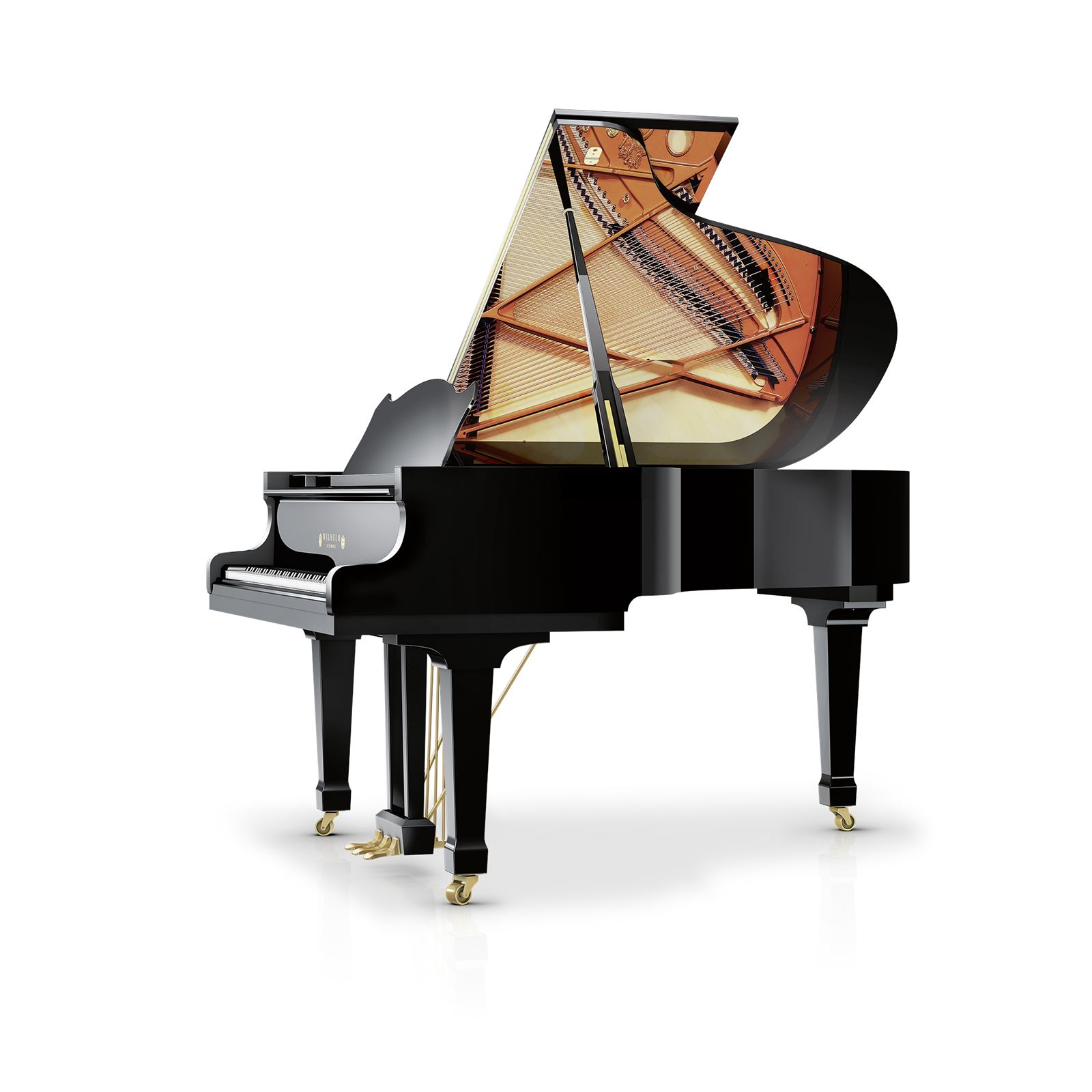 Wilhelm Schimmel W180-TEP - Polished Ebony