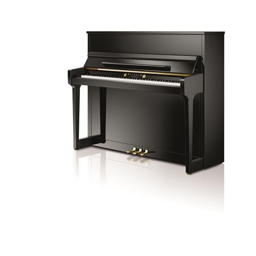 Wilhelm Schimmel W118-TEP Upright Piano - Polished Ebony