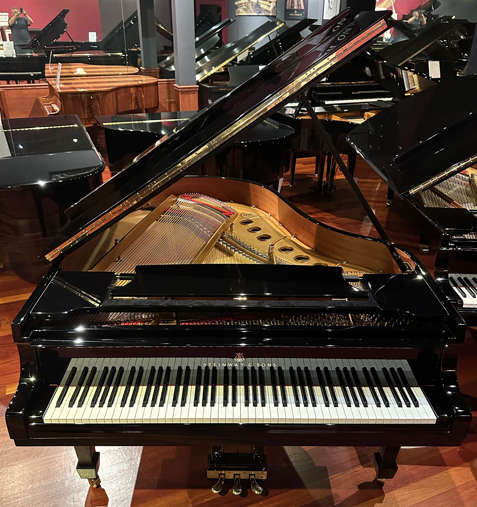 Steinway & Sons Model M 5ft 7" Medium Grand - Authentically Restored