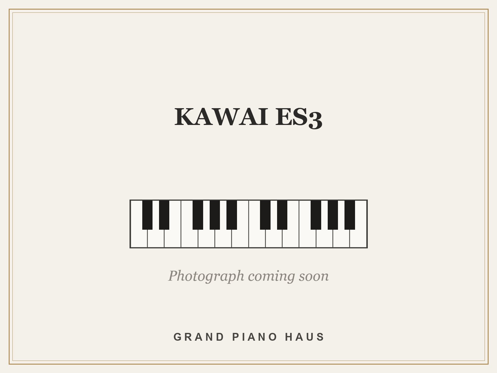 KAWAI ES3